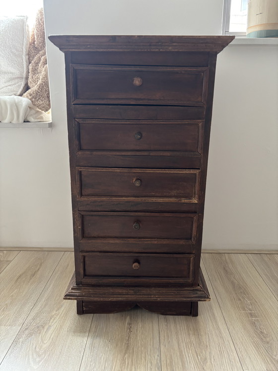 Image 1 of Antiek Houten kastje