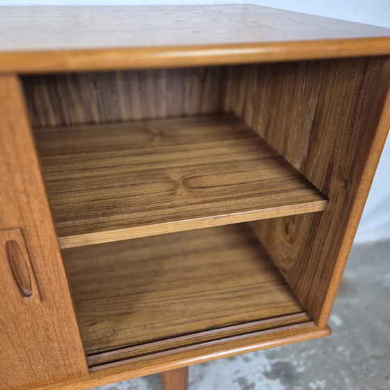 Image 1 of Vintage 1960s teak scandinavian sideboard tv furniture
