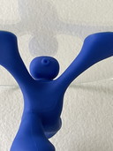 Assiette à gâteau Alessi Mattia di Rosa Running Man