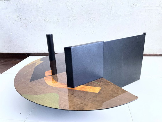 Image 1 of Tavolino italiano postmoderno nello stile di Carlo Malnati anni '80-'90