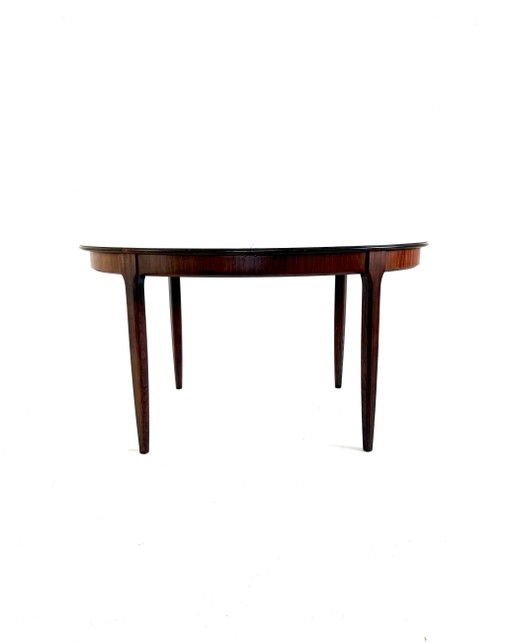 Vintage Rosewood Extendable Dining Table ‘60s – eettafels, Metal (photo 2 of 15)