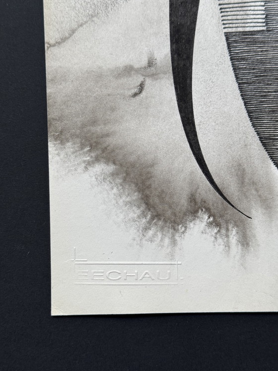 Image 1 of Eugène Eechaut (1928-2019) - Abstraktes Diptychon 1973