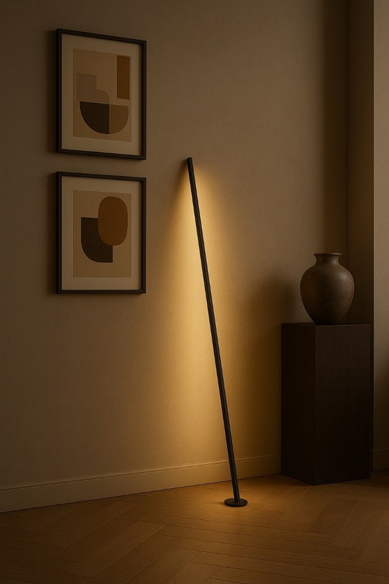 Image 1 of Gica Contra Floor Lamp Blue