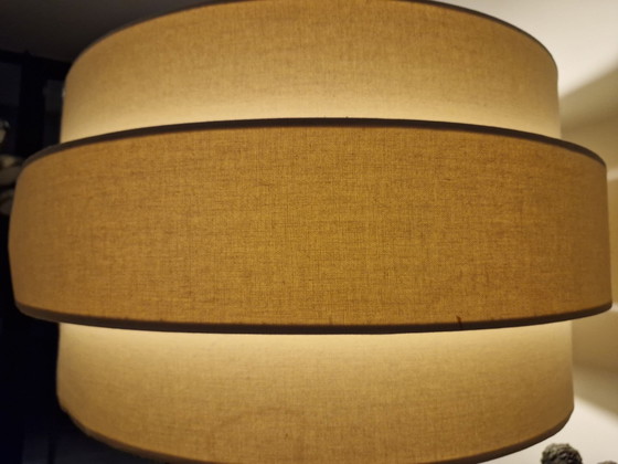 Lampada da terra, Dutch Design -Van der Hegge- bianca con cromo – Lampade da terra, Metallo, Tessile (photo 7 of 14)