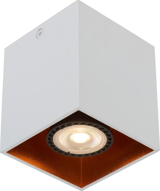 Foco de Techo Lucide BIDO 1xGU10 Aluminio Blanco