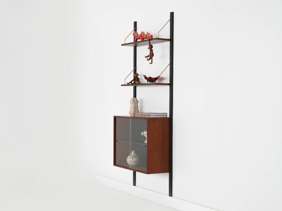 Image 1 of Teakhouten wandrek, Deens design, jaren 60, gemaakt in Denemarken.