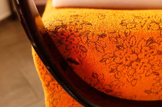 Image 1 of Functionalistische fauteuil C van Jindřich Halabala – Originele bekleding