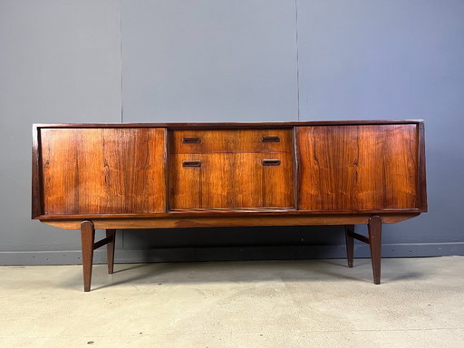 Vintage scandinavian Rosewood Sideboard, 1960s