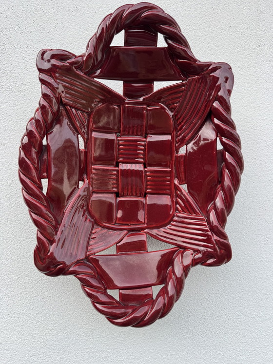 Corbeille Céramique Tressée Vallauris Années 60 – Objets déco, Ceramic (photo 9 of 12)