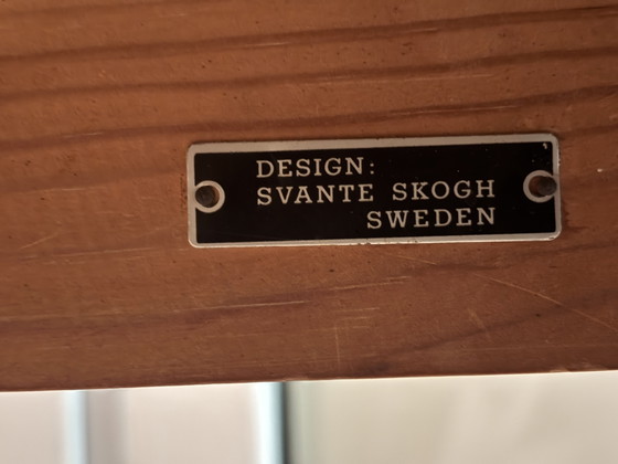 Mid-Century Extendable Dining Table, Svante Skogh, Sweden – Wood (photo 5 of 7)