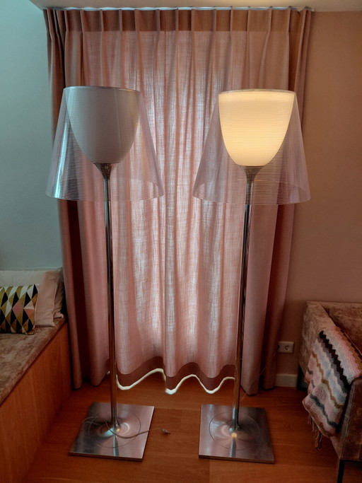 Due lampade da terra Philippe Starck KTRIBE F3