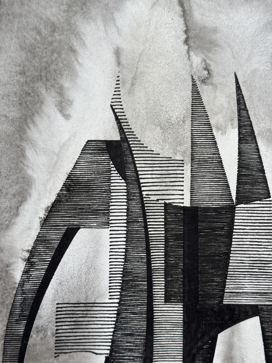 Image 1 of Eugène Eechaut (1928-2019) - Abstraktes Diptychon 1973