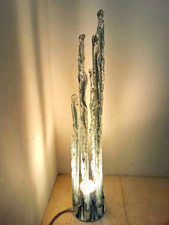 Image 1 of Floor lamp Excalibur Design by Ettore Fantasia and Gino Poli 