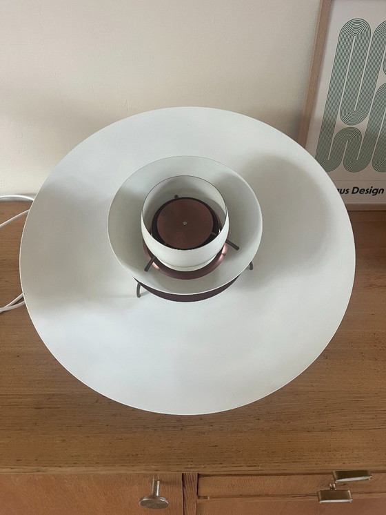 Image 1 of Vintage Louis Poulsen PH5 - Poul Henningsen - zeer goede staat - koperen details