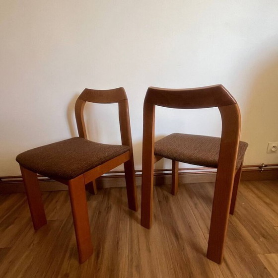 Image 1 of 2 wooden chairs