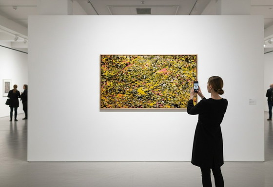 Image 1 of XXL painting by Theresa G. Kaufmann