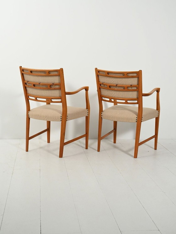 Image 1 of Coppia di sedie in teak “Futura” di David Rosén