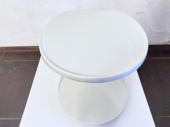 Image 1 of Plastic theewagen, bijzettafel, Space Age-design, jaren 70