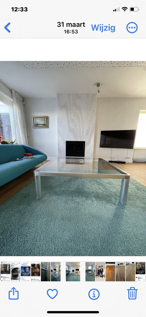 Glass table