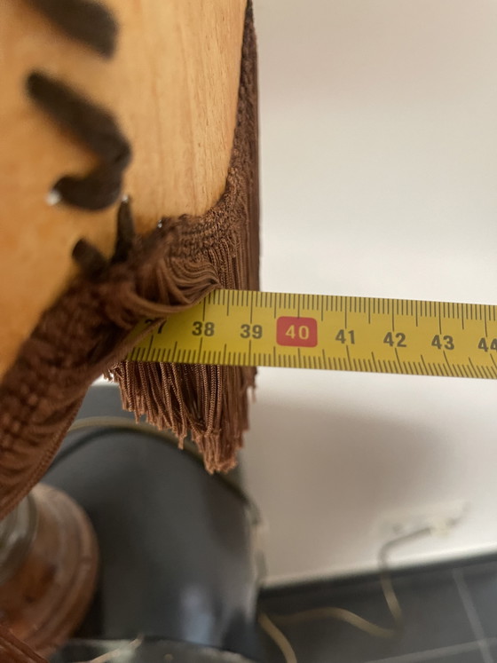 Vintage houten lamp uit de jaren 80 – Leeslamp, Wood (photo 12 of 15)