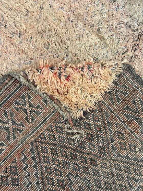 Image 1 of Marokkaans Berber Vintage Boujad Wollen Vloerkleed