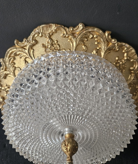 Image 1 of Hollywood Regency Ceiling Lamp 60s/70s