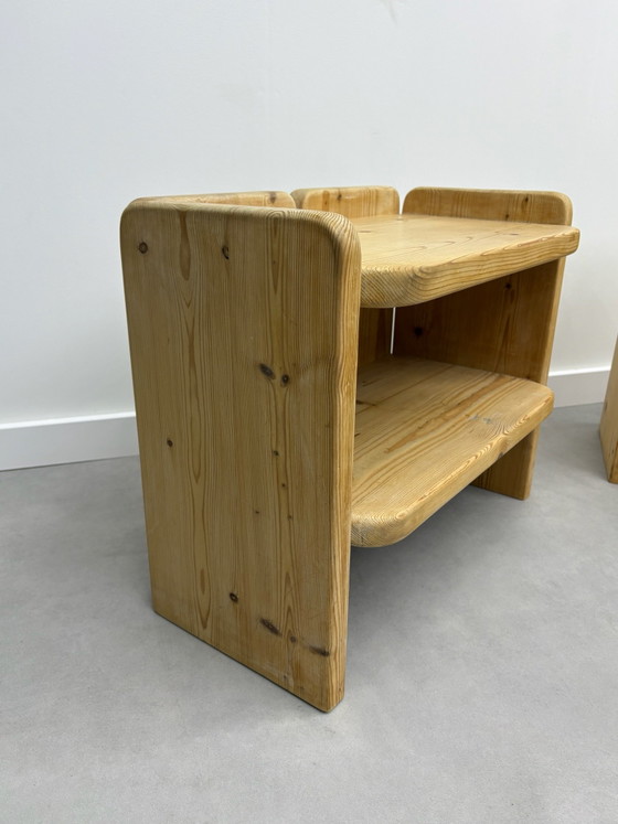 Vintage Brutalist Cabinets – Nightstands, Wood (photo 3 of 12)