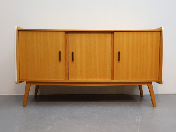 Image 1 of Buffet vintage | Pieds inclinés | Fait main