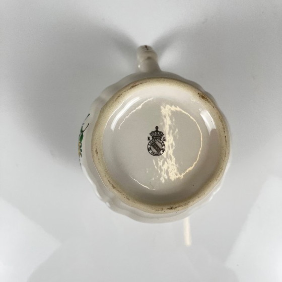 Image 1 of Tall sauce boat, Reverbère model, by KG Lunéville