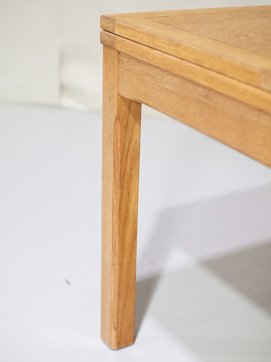 Image 1 of Folding Coffee Table Oak Danish Vintage