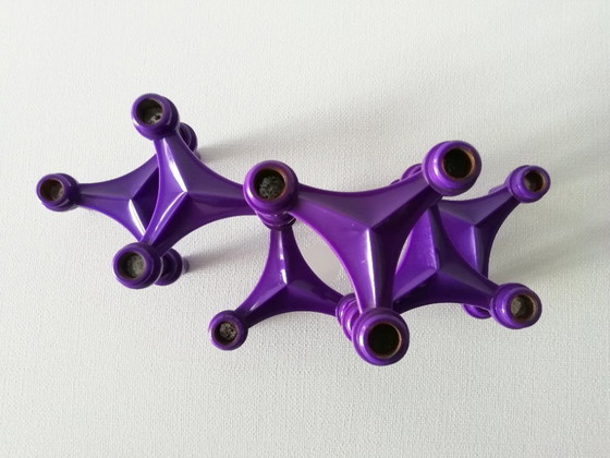 Image 1 of Set portacandele viola stile BMF Nagel