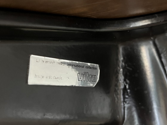 Image 1 of Original Vitra table + 4 swivel Vitra EA 108 chairs