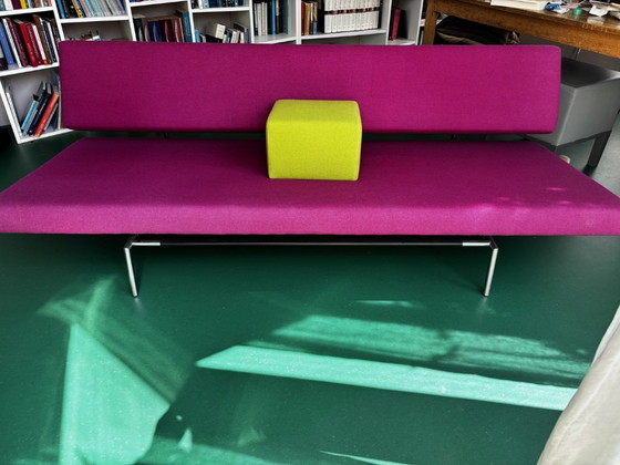 Orginele Martin Visser BR02 Bank/Slaapbank Met Armlegger – Spectrum, Slaapbanken, Metal, Textile (photo 3 of 5)