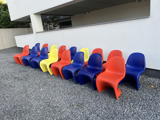 Image 1 of 16 sillas Verner Panton S para Vitra color