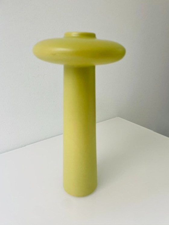 Image 1 of WPDesign design vase in moss green – sculptural modern design