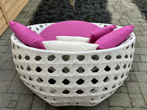 Image 1 of B&B Italia Outdoor Canasta Patricia Urquiola swivel sofa