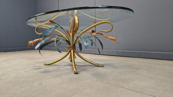 Image 1 of Florentine coffee table in the manner of Hans Kögl, 1970s