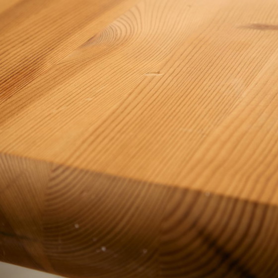 Image 1 of MK11071 Set da pranzo in pino di Rainer Daumiller per Hirtshals Savvaerk, set di 7 persone