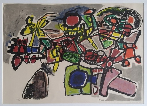 Corneille Lithograph from 1962