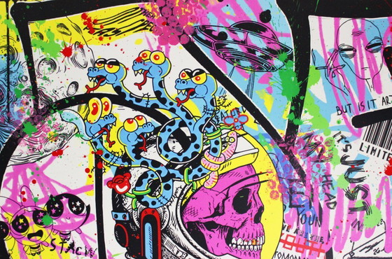 Image 1 of Nobless – “Artificiale” – Opera originale – 70 x 110 cm (2024)