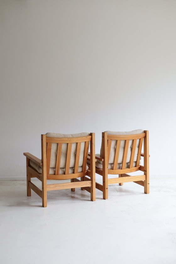 Image 1 of Set van 2 fauteuils Thuka Denemarken, jaren 70