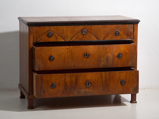 Cassettiera antica stile Biedermeier (c.1830) #16 – Cassettiere (photo 11 of 40)