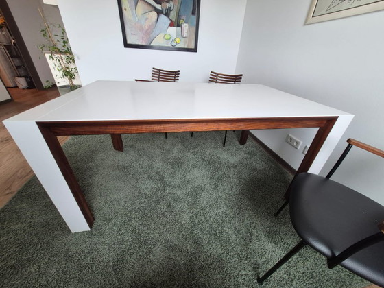 Image 1 of Dining table with 4 chairs Danish Design (Nissen & Gehl) 4 years old