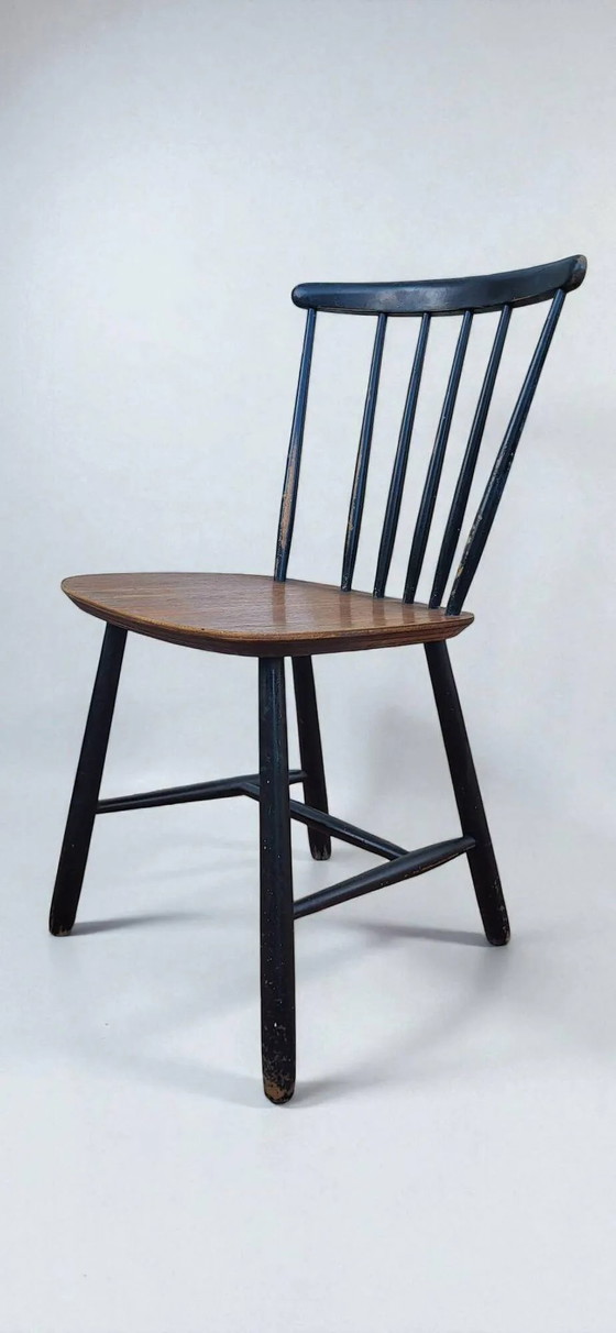 Sedia scandinava Pastoe, anni '50 – Sedie da pranzo, Wood, Scandinavian (photo 8 of 8)
