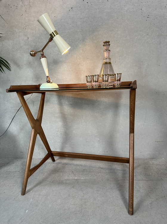 Image 1 of Vintage Italian side table - 1950s