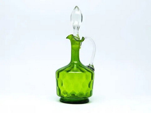 Art Nouveau Liquor Pitcher from Cranberry Glass, Great Britain, 1890s
