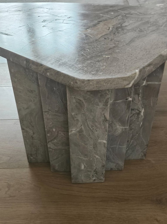 Image 1 of Italiaans marmer salontafel jaren 80