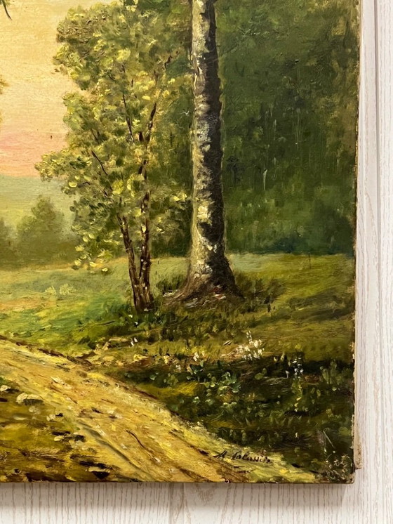 Image 1 of Oil on canvas