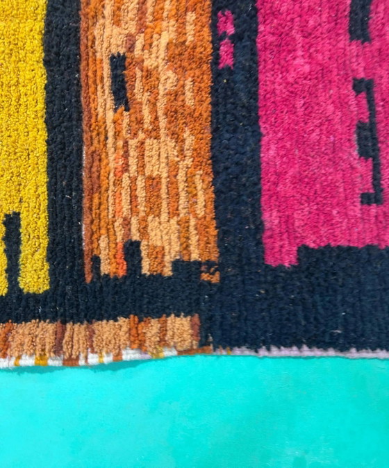 Einzigartiger marokkanischer Teppich aus Naturwolle 3x2 m – Teppiche & Läufer, Wool (photo 9 of 11)