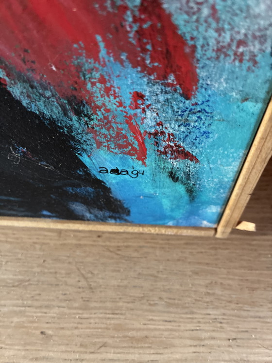Image 1 of Peinture à l'huile « veau »